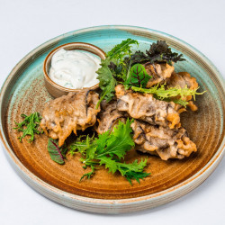 Рулетики из баклажана с мясом